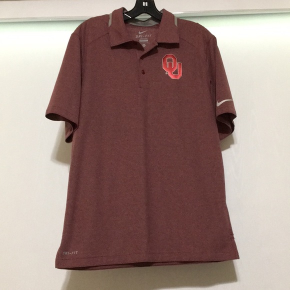 Nike Ou Oklahoma Sooners Polo Shirt 